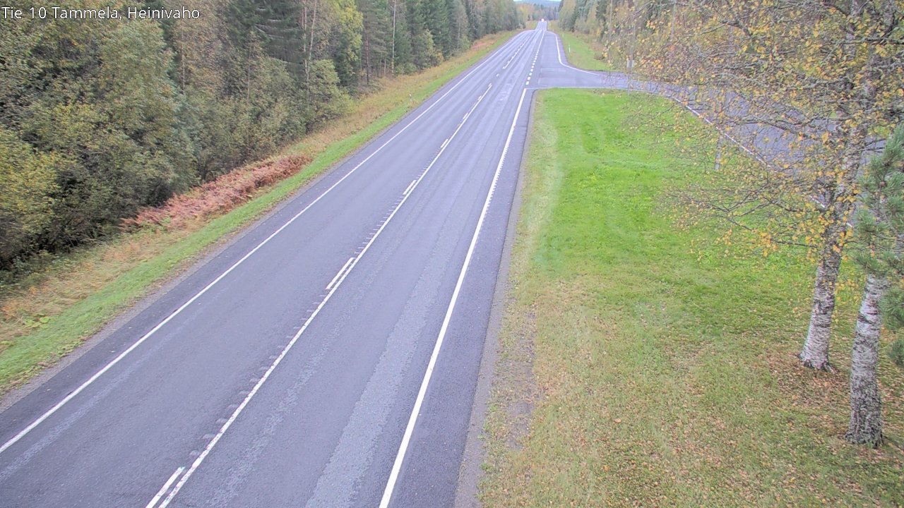 Weather Camera Image Road 10 Tammela, Heinivaho, Tammela, Kanta-Häme