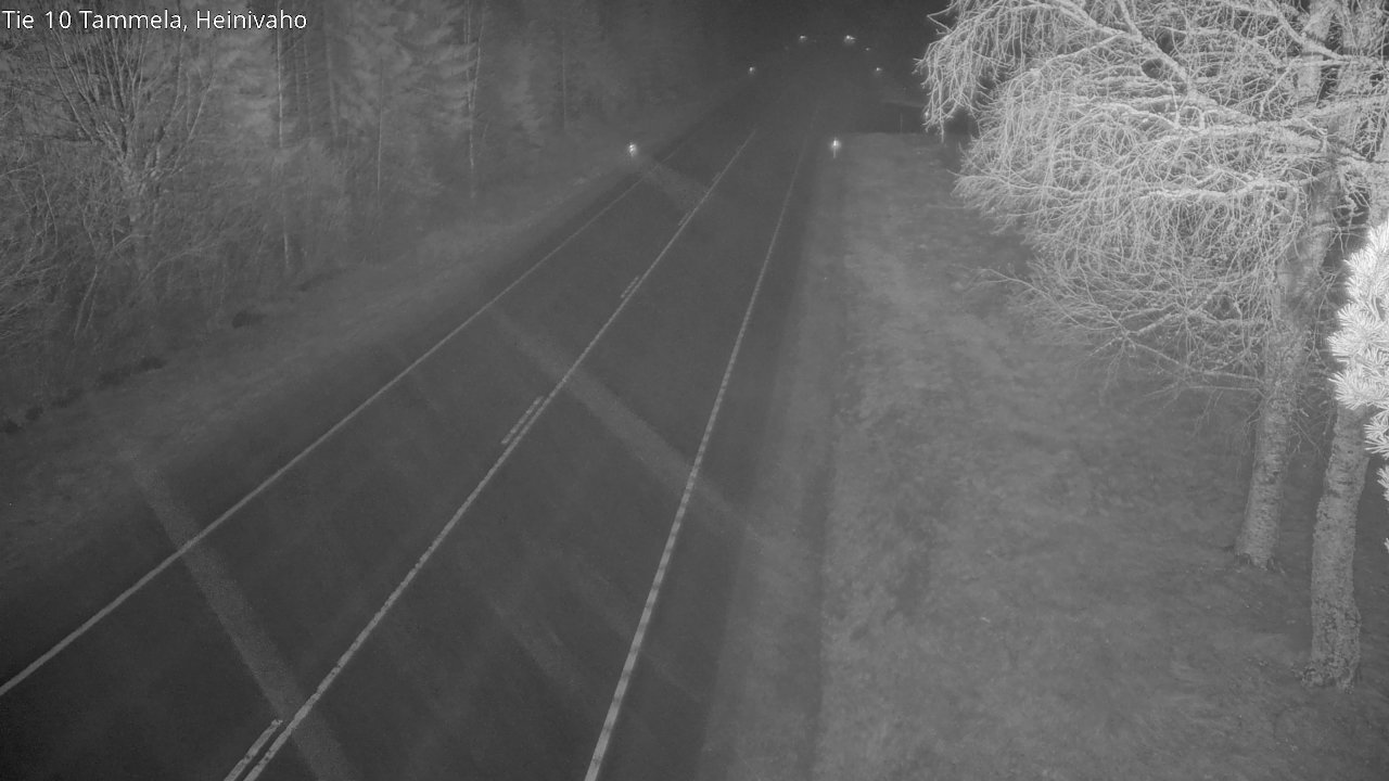 Weather Camera Image Väg 10 Tammela, Heinivaho, Tammela, Kanta-Häme