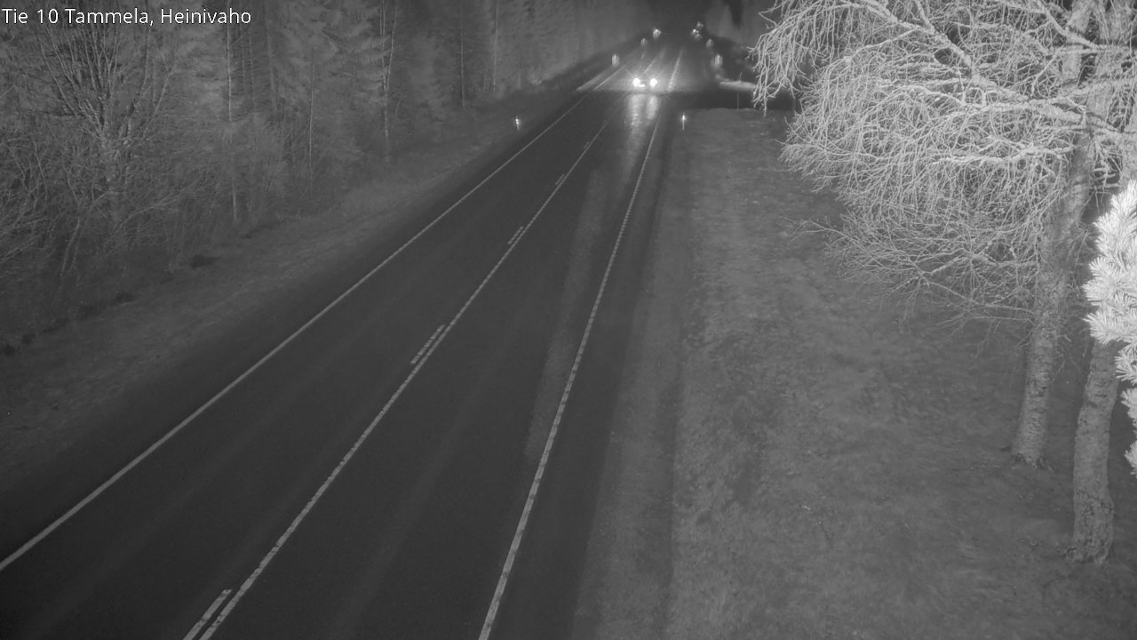 Weather Camera Image Road 10 Tammela, Heinivaho, Tammela, Kanta-Häme