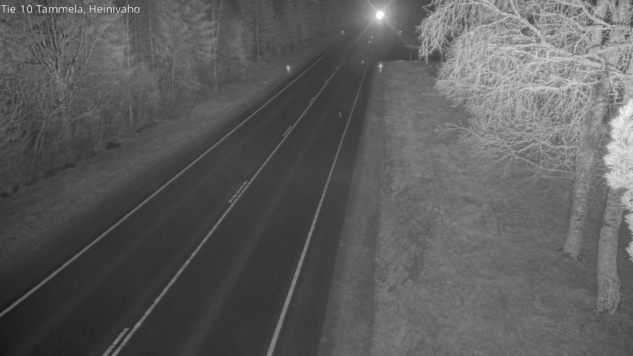 Weather Camera Image Road 10 Tammela, Heinivaho, Tammela, Kanta-Häme