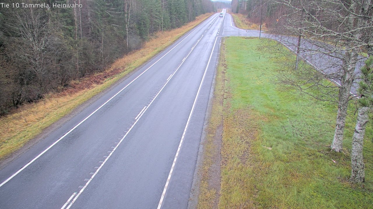 Weather Camera Image Väg 10 Tammela, Heinivaho, Tammela, Kanta-Häme