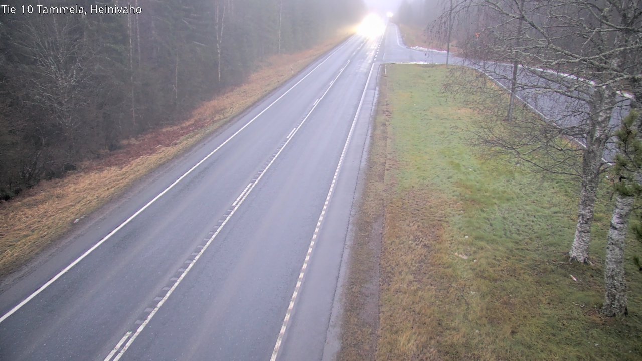 Weather Camera Image Road 10 Tammela, Heinivaho, Tammela, Kanta-Häme
