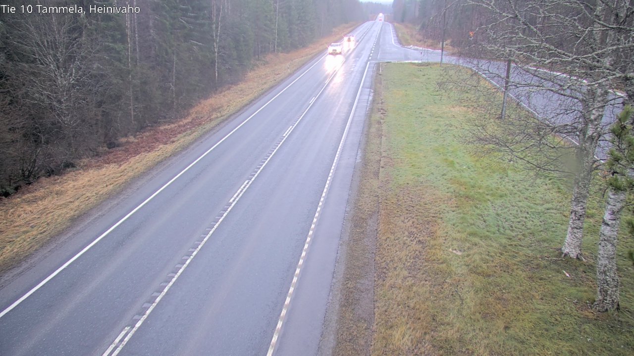 Weather Camera Image Road 10 Tammela, Heinivaho, Tammela, Kanta-Häme