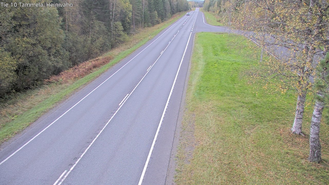 Weather Camera Image Road 10 Tammela, Heinivaho, Tammela, Kanta-Häme