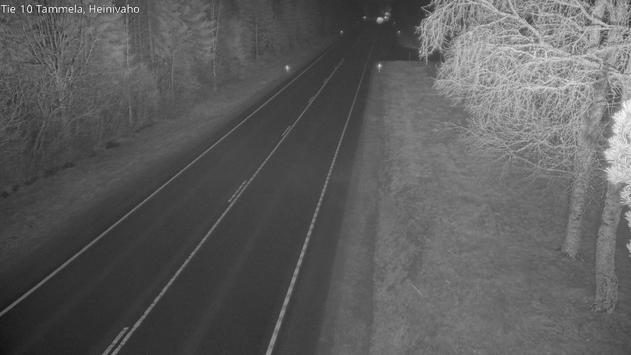 Weather Camera Image Road 10 Tammela, Heinivaho, Tammela, Kanta-Häme
