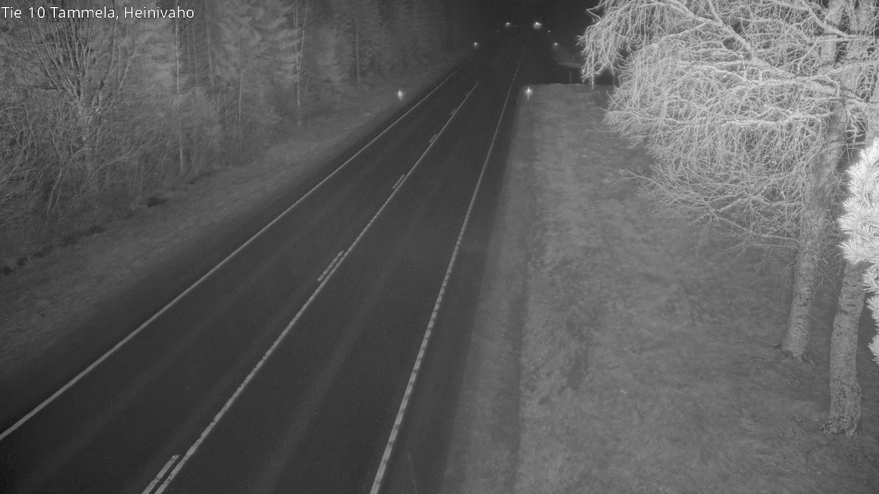 Weather Camera Image Road 10 Tammela, Heinivaho, Tammela, Kanta-Häme