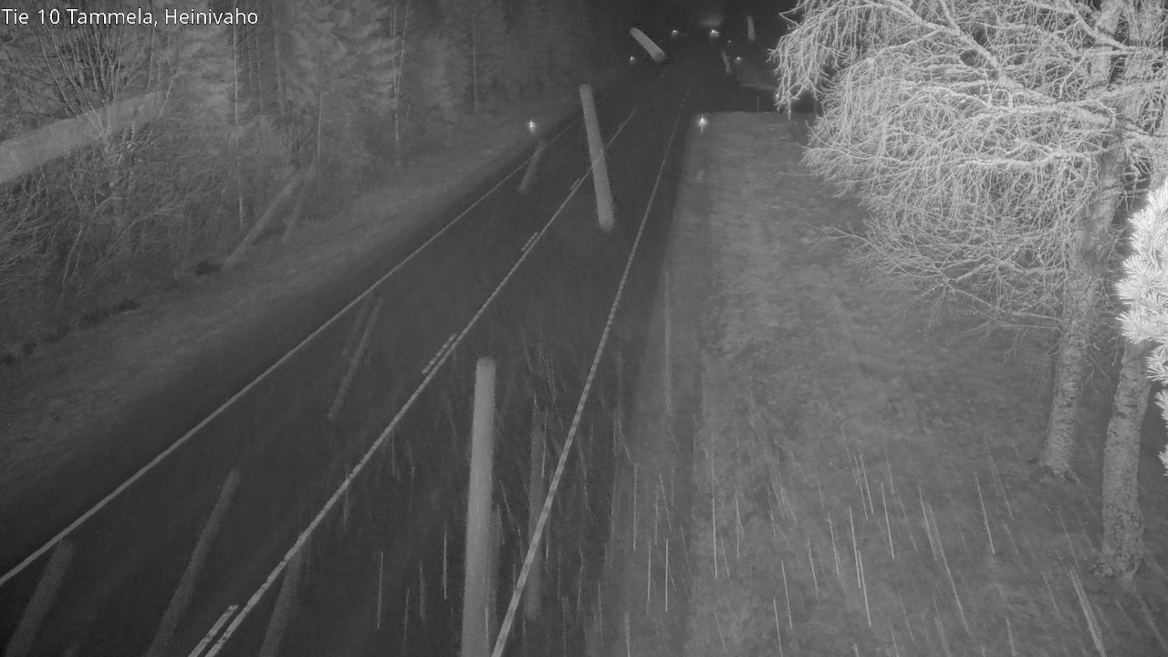 Weather Camera Image Väg 10 Tammela, Heinivaho, Tammela, Kanta-Häme
