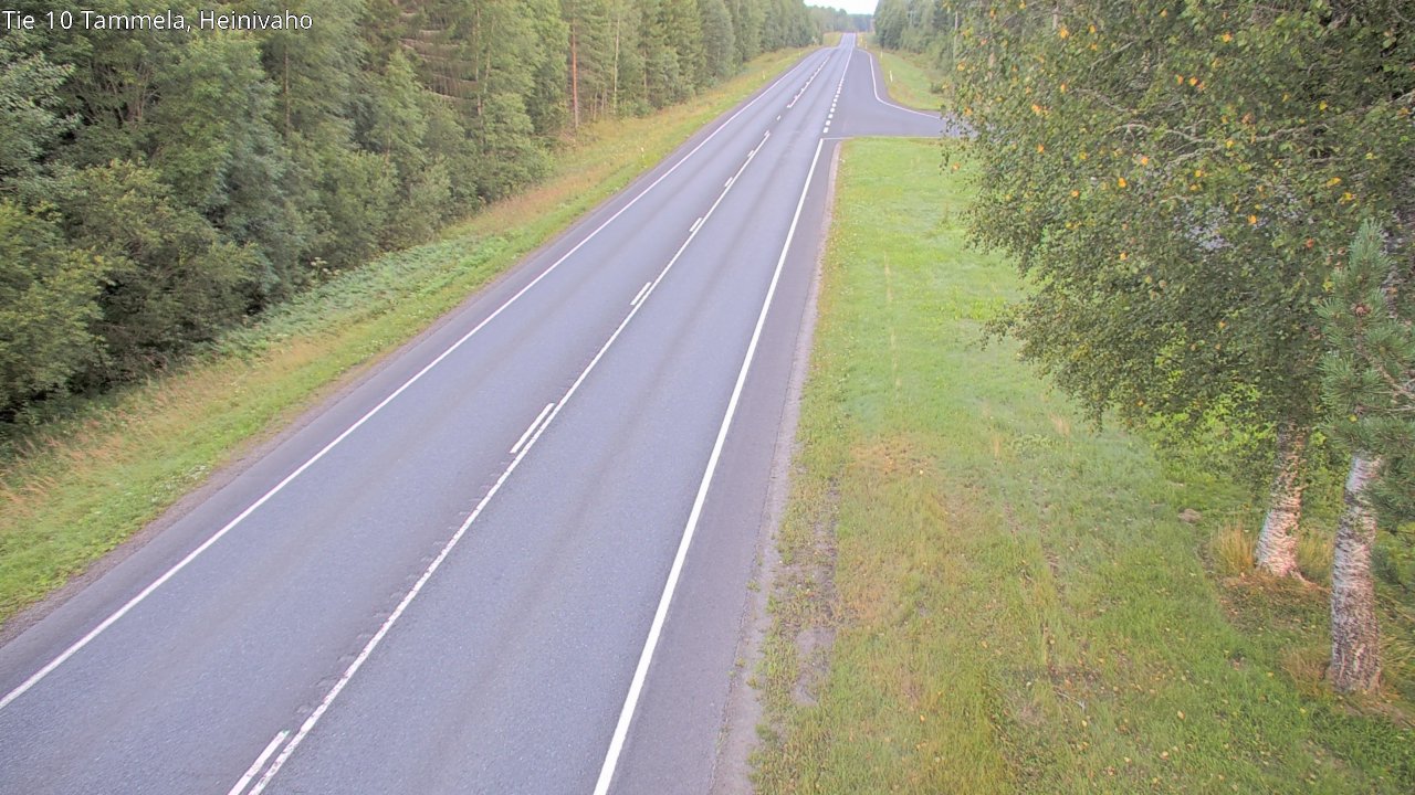 Weather Camera Image Road 10 Tammela, Heinivaho, Tammela, Kanta-Häme