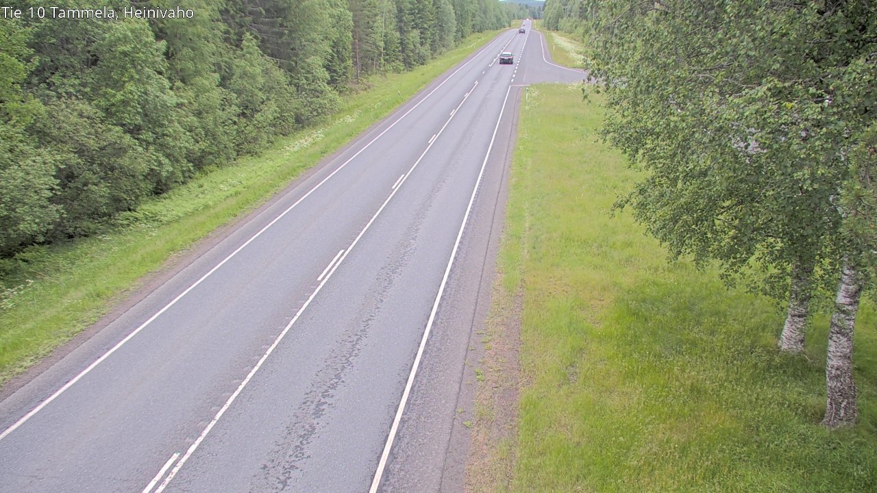 Weather Camera Image Väg 10 Tammela, Heinivaho, Tammela, Kanta-Häme