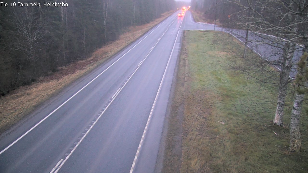 Weather Camera Image Road 10 Tammela, Heinivaho, Tammela, Kanta-Häme