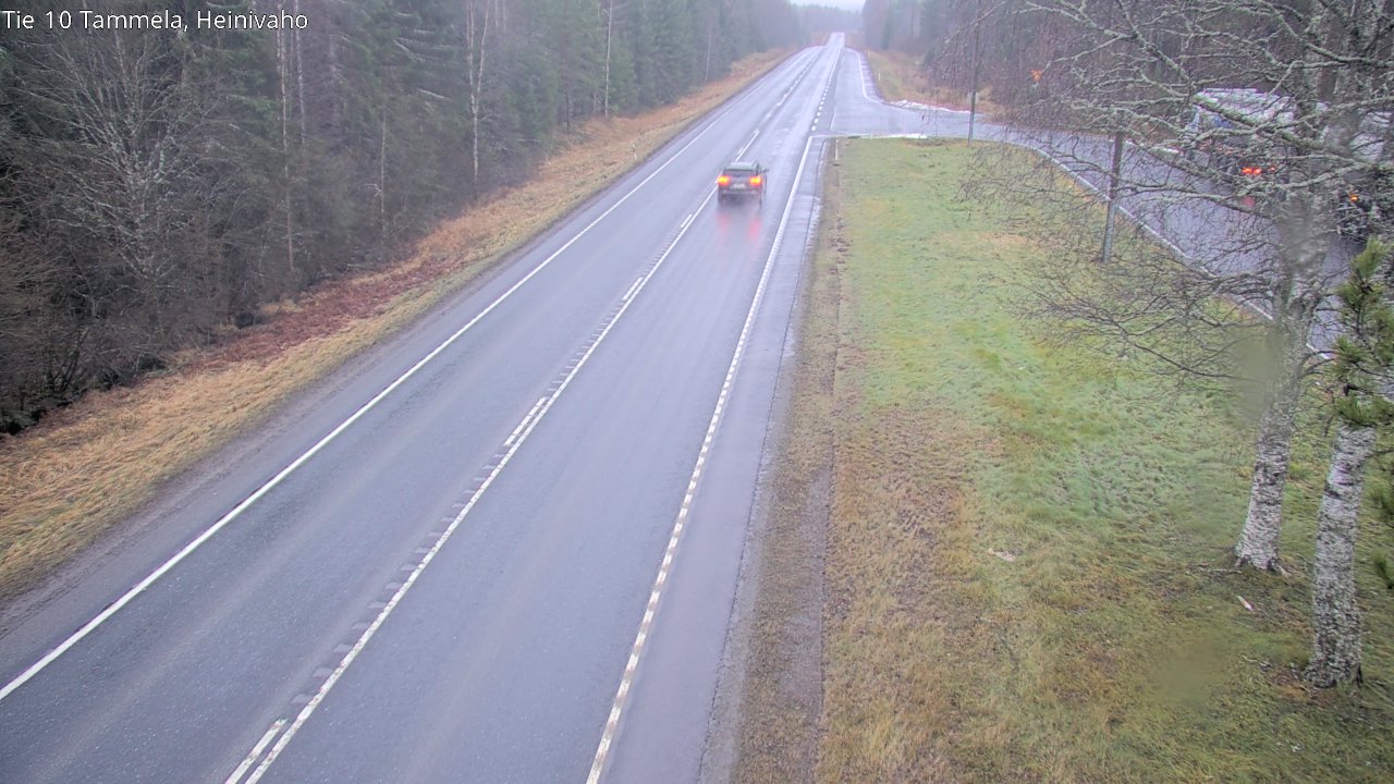 Weather Camera Image Road 10 Tammela, Heinivaho, Tammela, Kanta-Häme