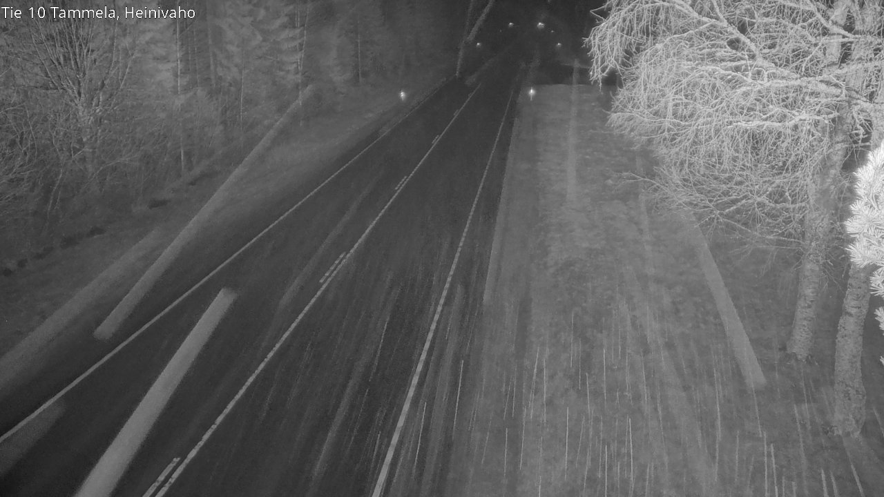 Weather Camera Image Väg 10 Tammela, Heinivaho, Tammela, Kanta-Häme