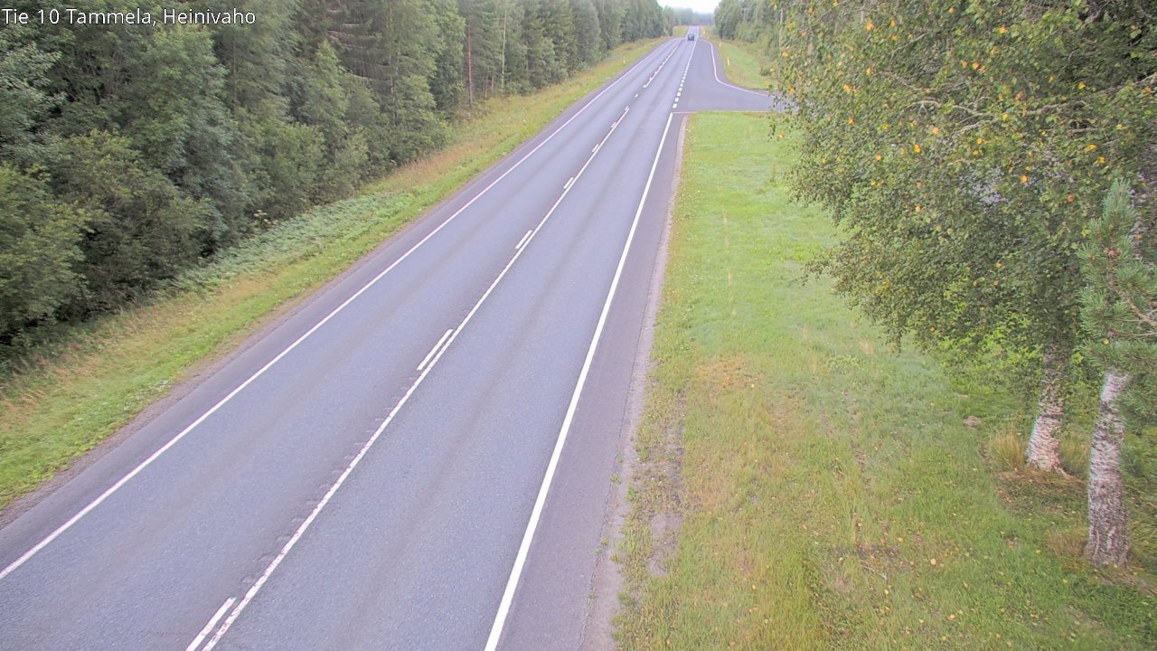Weather Camera Image Road 10 Tammela, Heinivaho, Tammela, Kanta-Häme