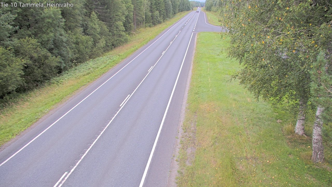 Weather Camera Image Road 10 Tammela, Heinivaho, Tammela, Kanta-Häme