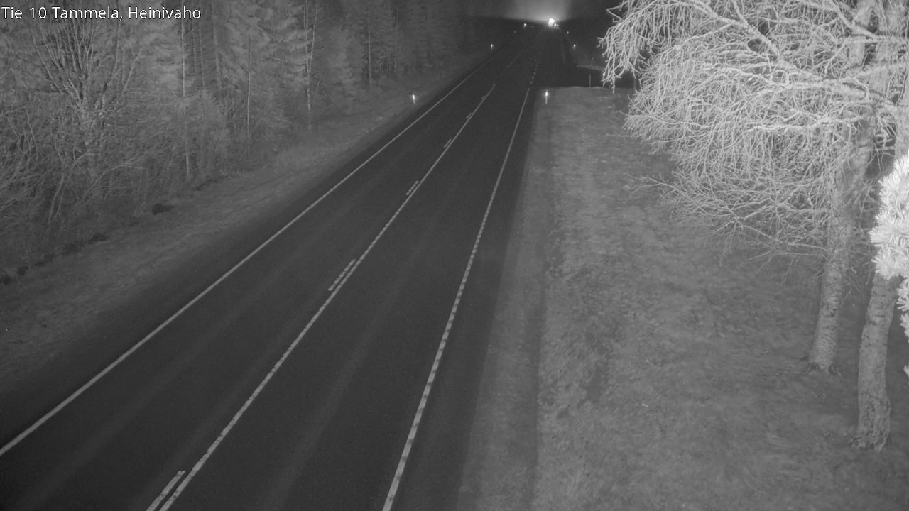Weather Camera Image Road 10 Tammela, Heinivaho, Tammela, Kanta-Häme