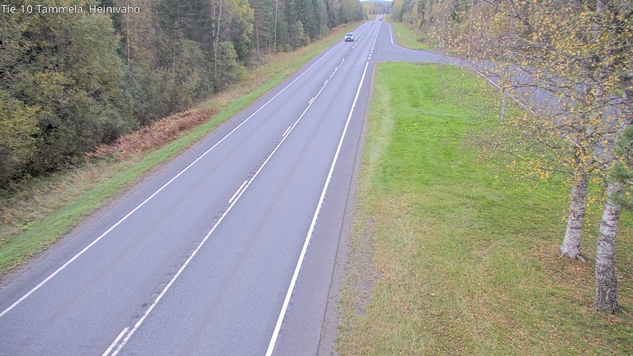 Weather Camera Image Road 10 Tammela, Heinivaho, Tammela, Kanta-Häme