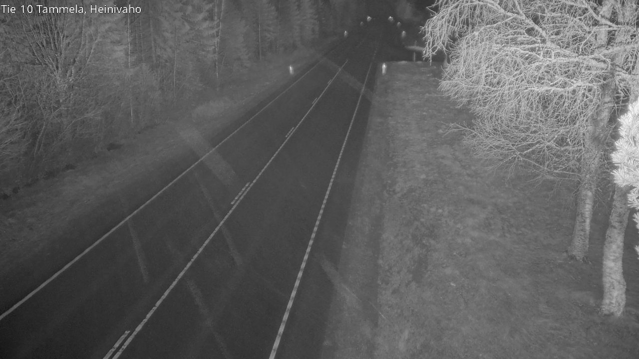 Weather Camera Image Väg 10 Tammela, Heinivaho, Tammela, Kanta-Häme
