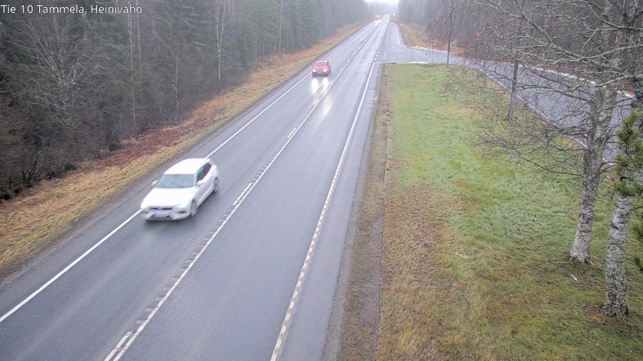 Weather Camera Image Road 10 Tammela, Heinivaho, Tammela, Kanta-Häme