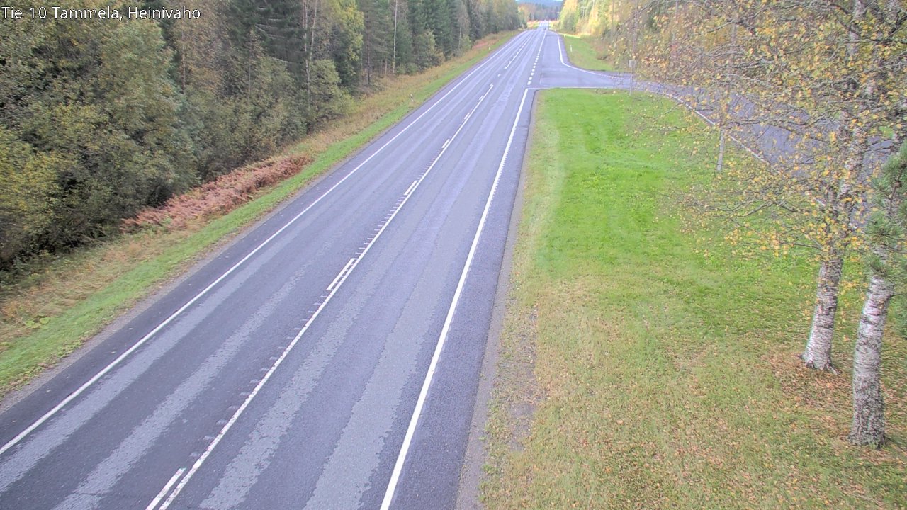 Weather Camera Image Road 10 Tammela, Heinivaho, Tammela, Kanta-Häme