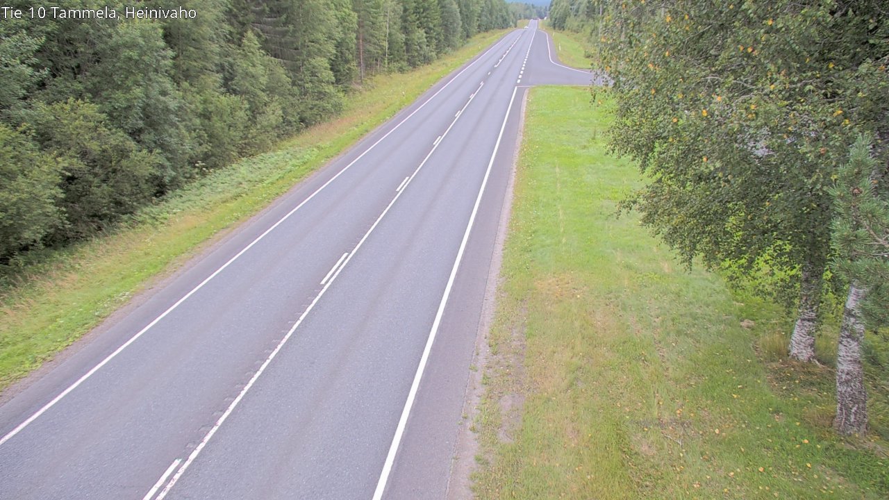 Weather Camera Image Road 10 Tammela, Heinivaho, Tammela, Kanta-Häme