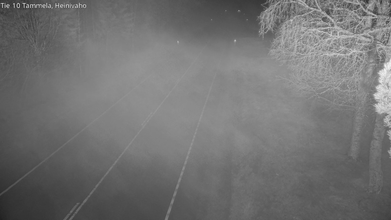 Weather Camera Image Väg 10 Tammela, Heinivaho, Tammela, Kanta-Häme