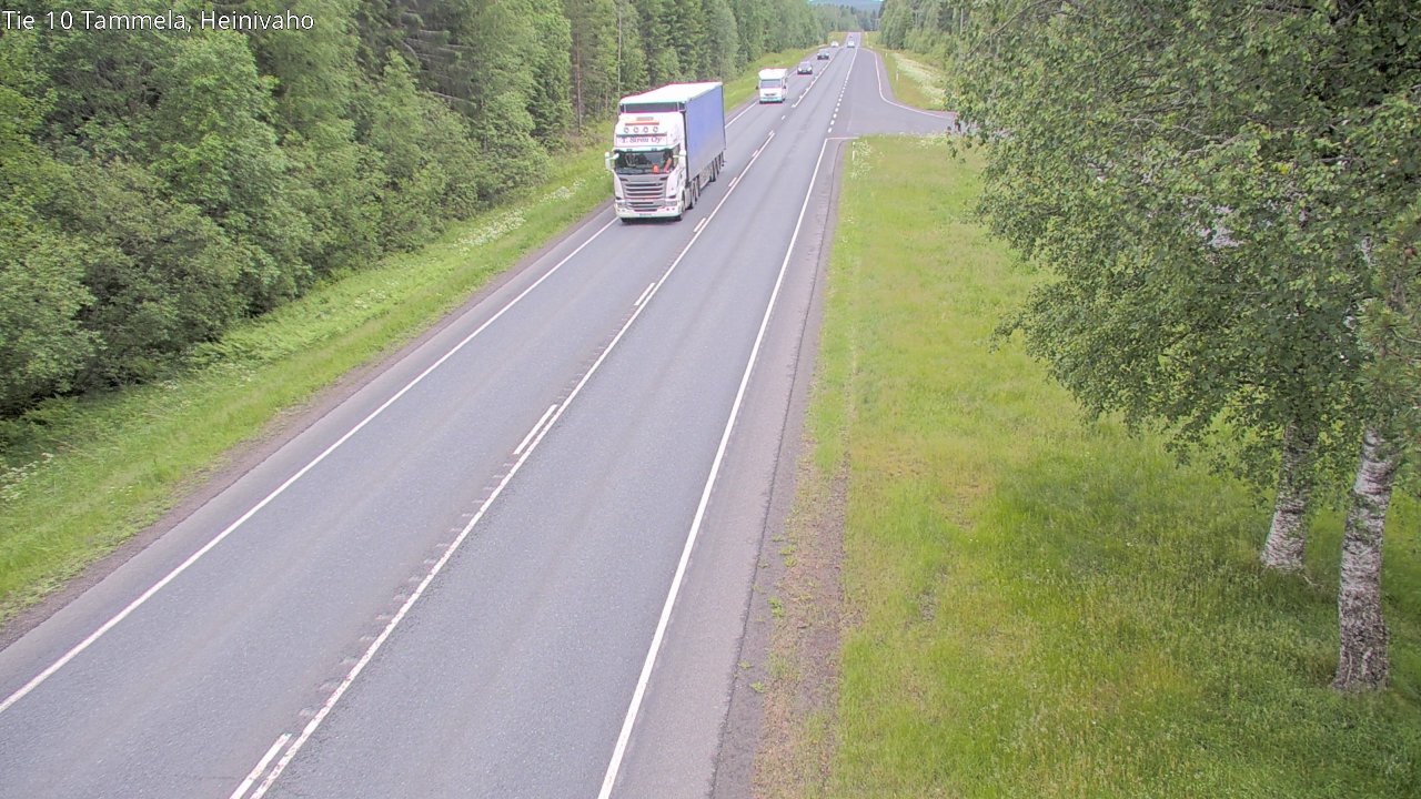 Weather Camera Image Väg 10 Tammela, Heinivaho, Tammela, Kanta-Häme