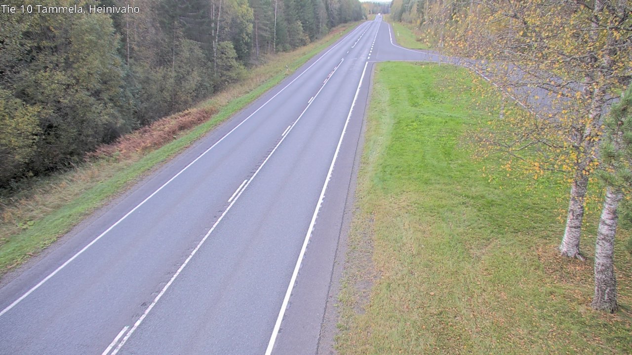 Weather Camera Image Road 10 Tammela, Heinivaho, Tammela, Kanta-Häme