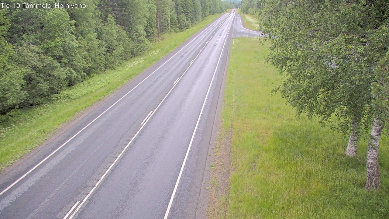Weather Camera Image Väg 10 Tammela, Heinivaho, Tammela, Kanta-Häme