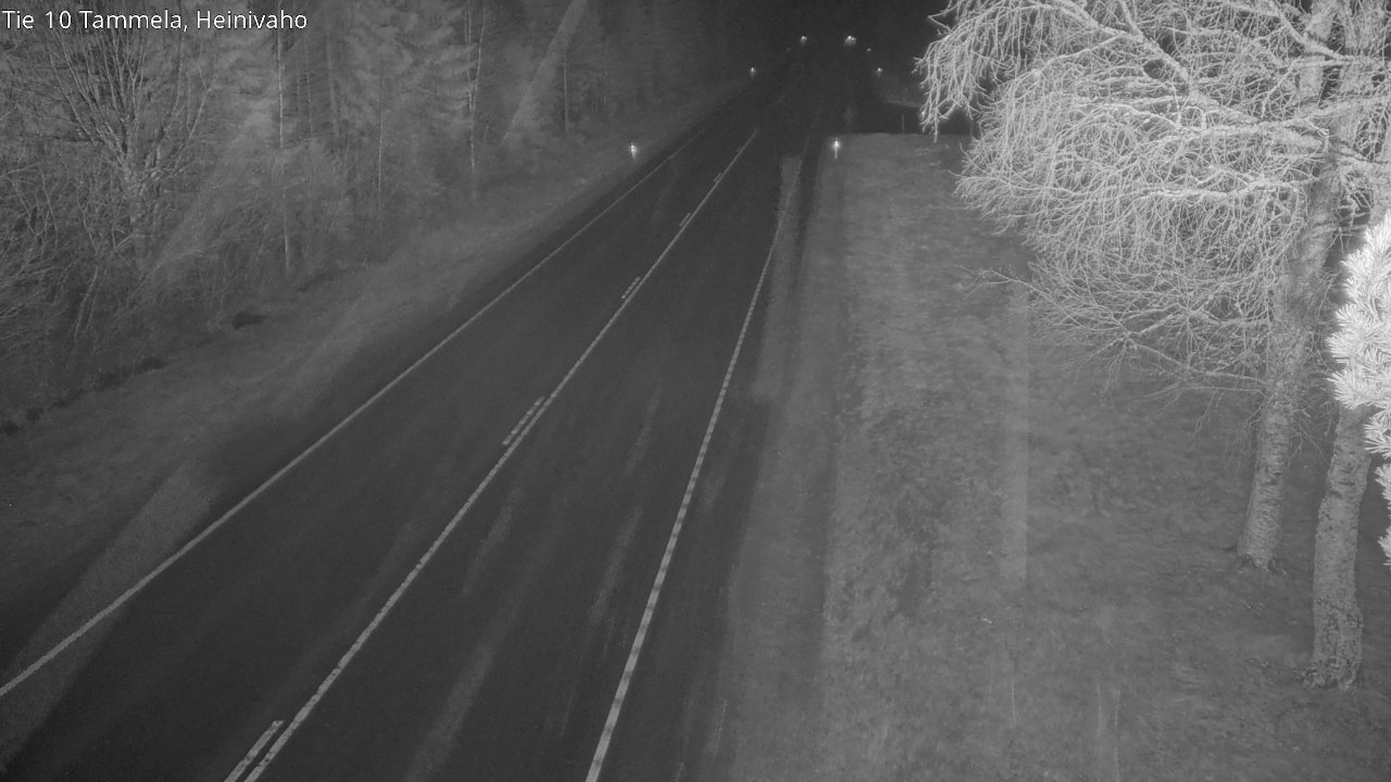 Weather Camera Image Väg 10 Tammela, Heinivaho, Tammela, Kanta-Häme