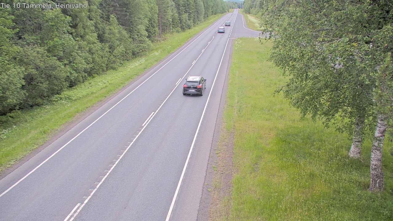 Weather Camera Image Väg 10 Tammela, Heinivaho, Tammela, Kanta-Häme