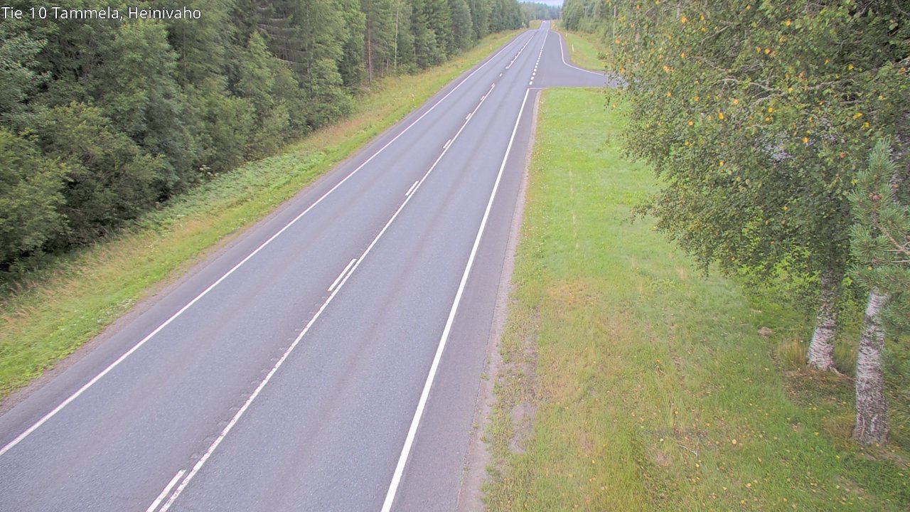 Weather Camera Image Road 10 Tammela, Heinivaho, Tammela, Kanta-Häme