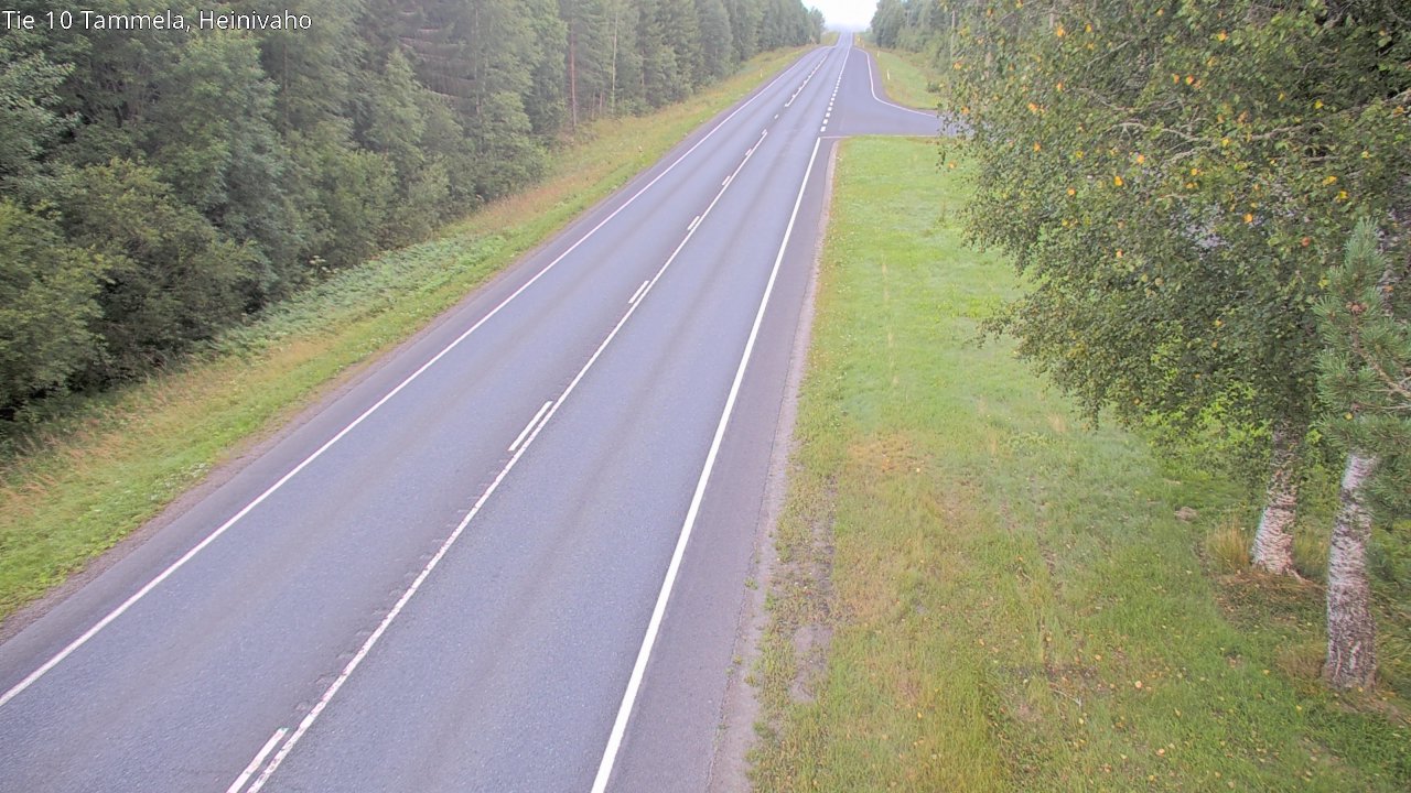 Weather Camera Image Road 10 Tammela, Heinivaho, Tammela, Kanta-Häme