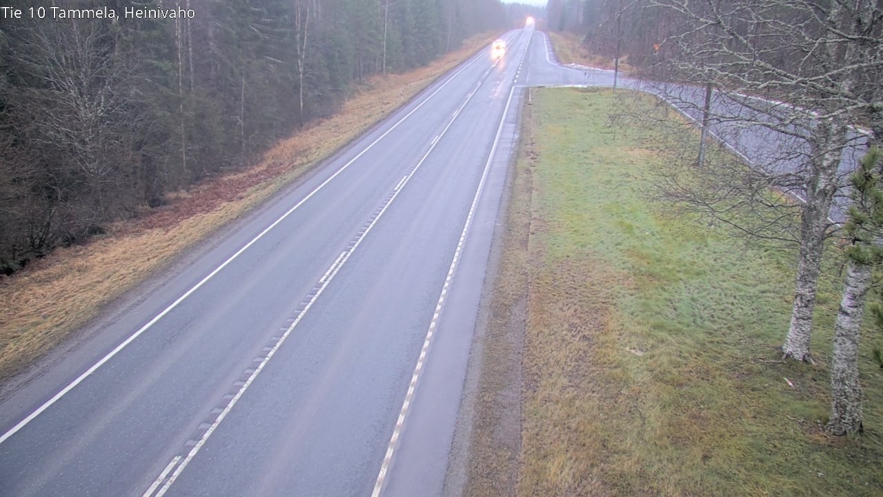 Weather Camera Image Road 10 Tammela, Heinivaho, Tammela, Kanta-Häme