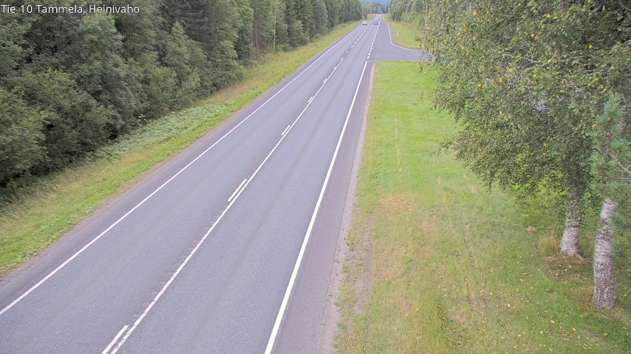 Weather Camera Image Väg 10 Tammela, Heinivaho, Tammela, Kanta-Häme
