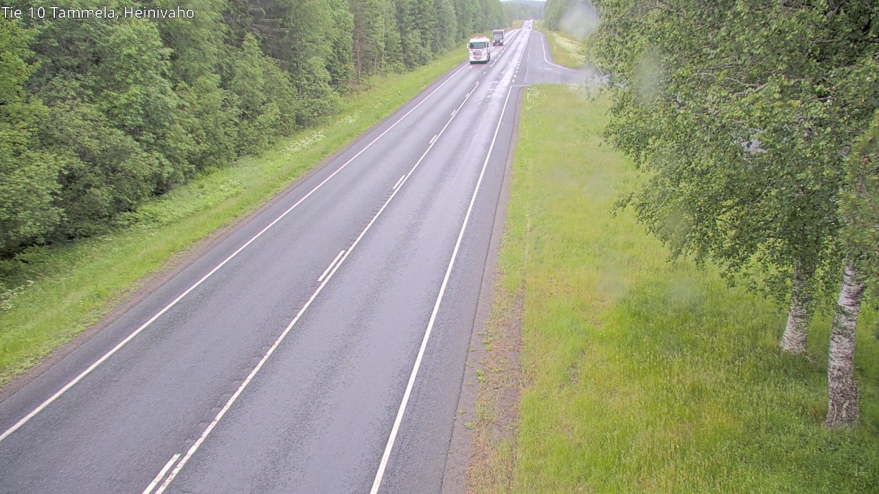 Weather Camera Image Väg 10 Tammela, Heinivaho, Tammela, Kanta-Häme