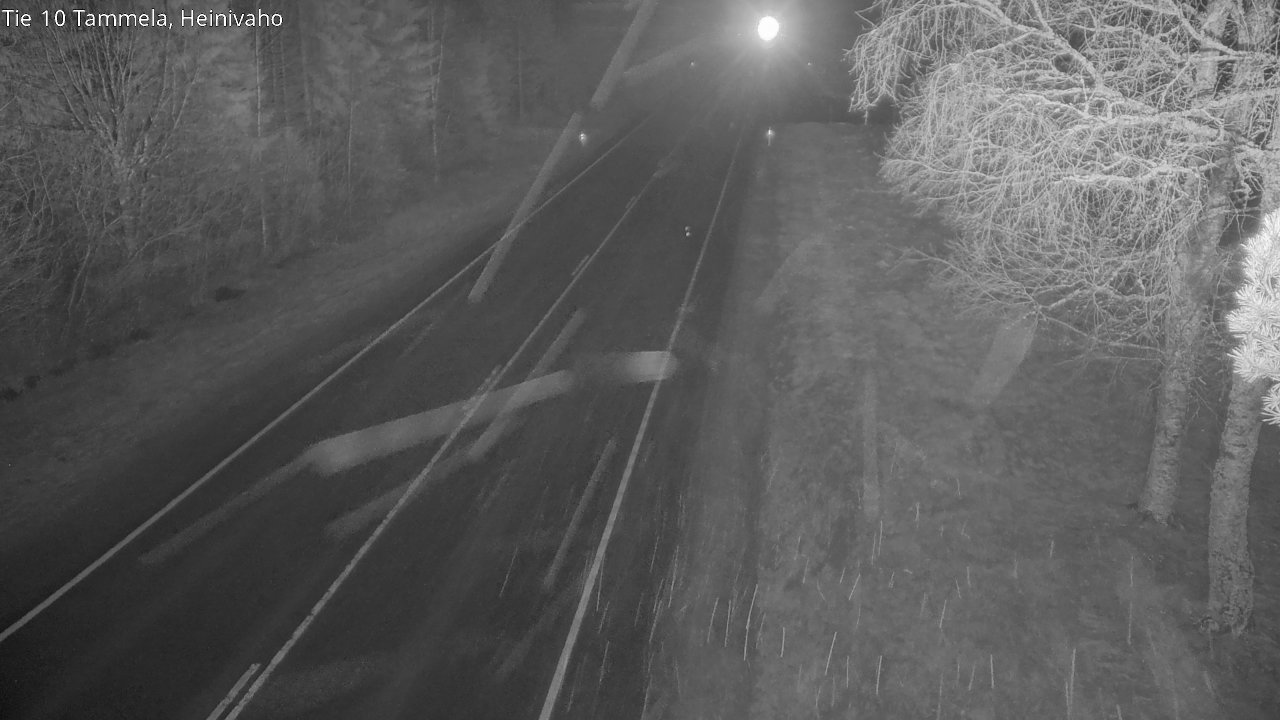 Weather Camera Image Väg 10 Tammela, Heinivaho, Tammela, Kanta-Häme