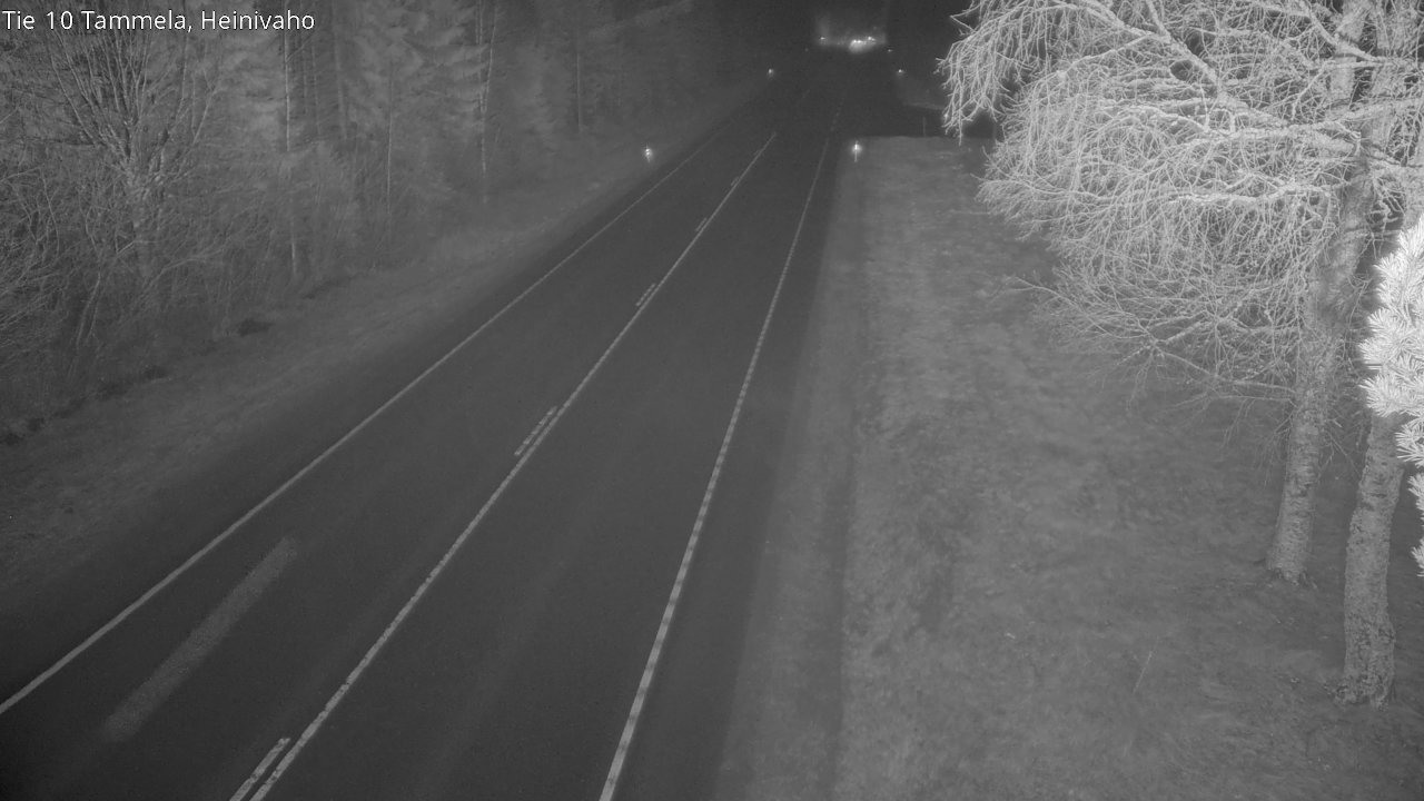 Weather Camera Image Väg 10 Tammela, Heinivaho, Tammela, Kanta-Häme