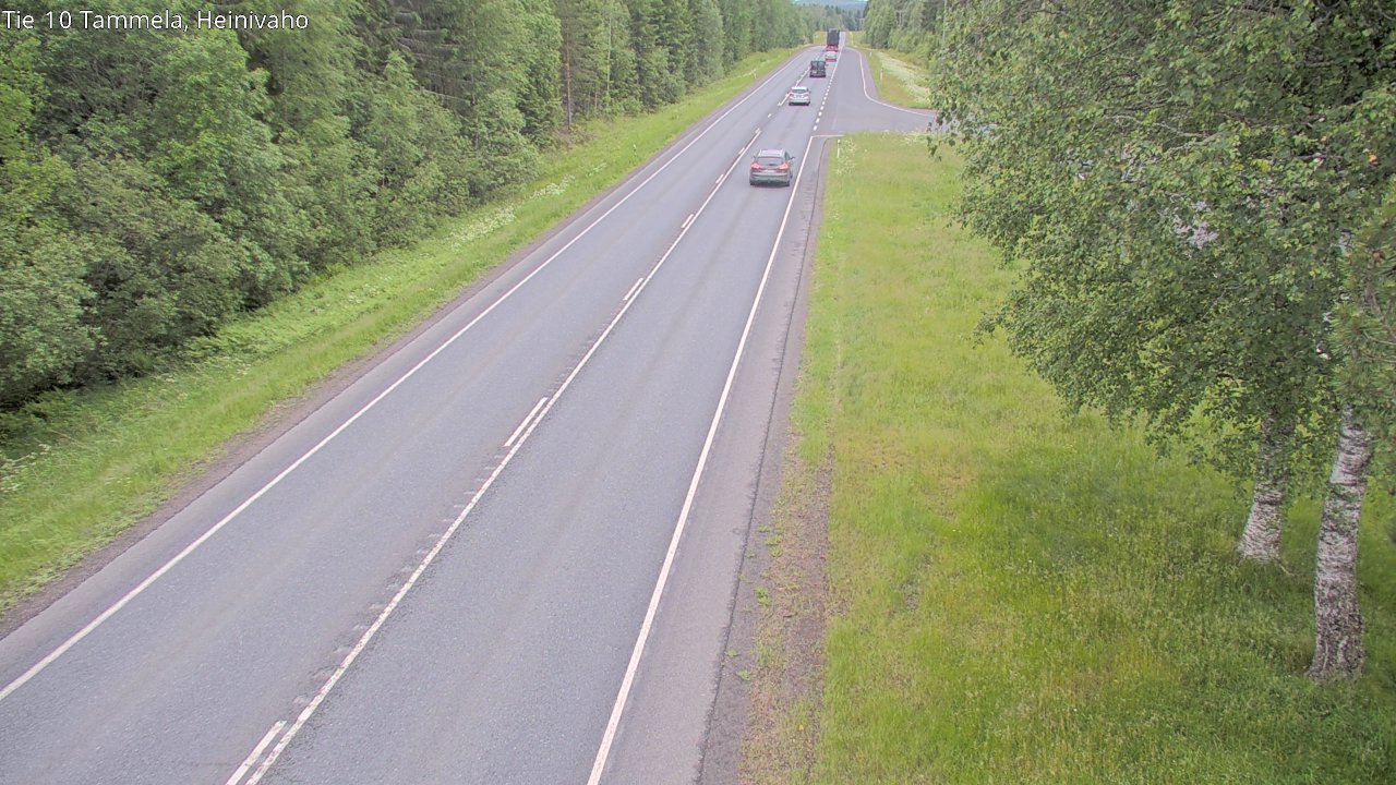 Weather Camera Image Väg 10 Tammela, Heinivaho, Tammela, Kanta-Häme