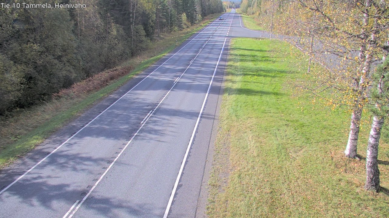Weather Camera Image Road 10 Tammela, Heinivaho, Tammela, Kanta-Häme