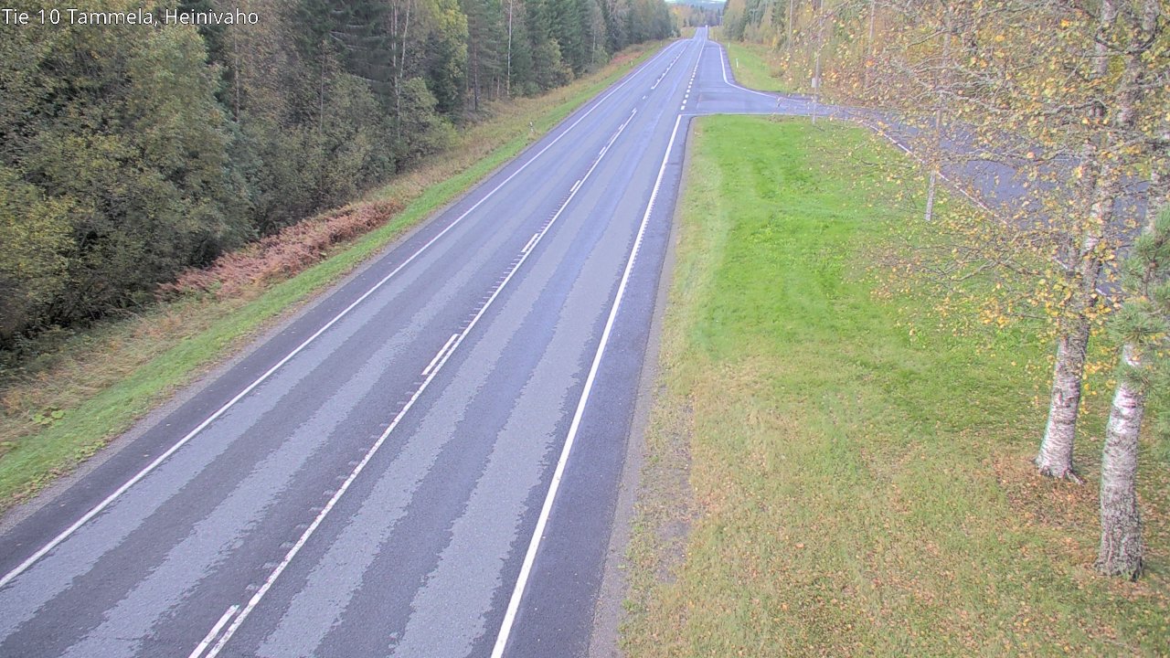 Weather Camera Image Road 10 Tammela, Heinivaho, Tammela, Kanta-Häme