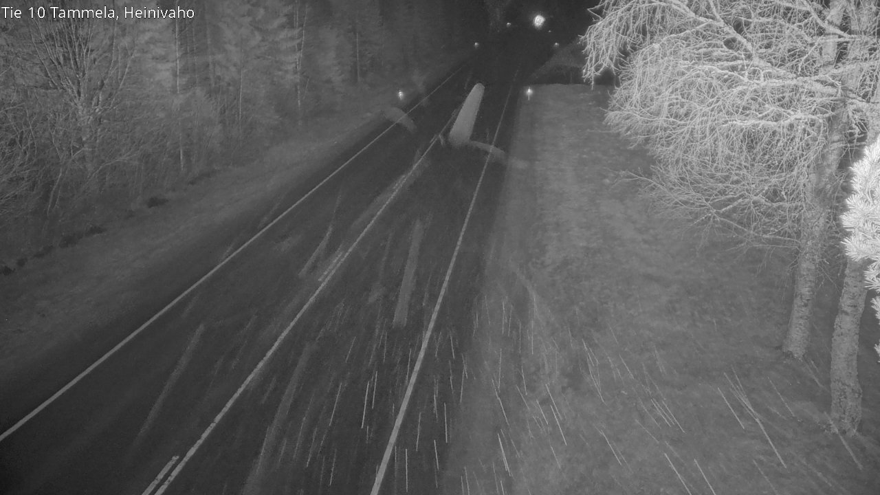 Weather Camera Image Väg 10 Tammela, Heinivaho, Tammela, Kanta-Häme