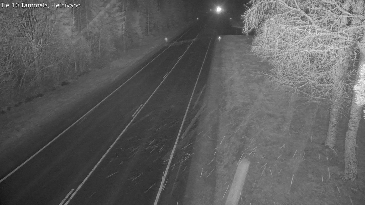 Weather Camera Image Väg 10 Tammela, Heinivaho, Tammela, Kanta-Häme