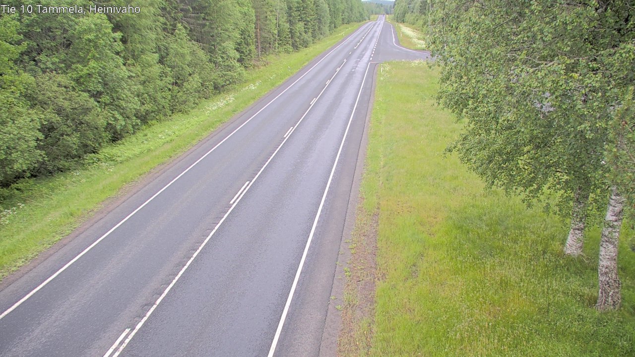 Weather Camera Image Väg 10 Tammela, Heinivaho, Tammela, Kanta-Häme
