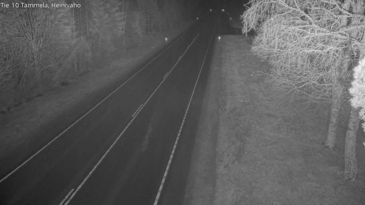 Weather Camera Image Väg 10 Tammela, Heinivaho, Tammela, Kanta-Häme