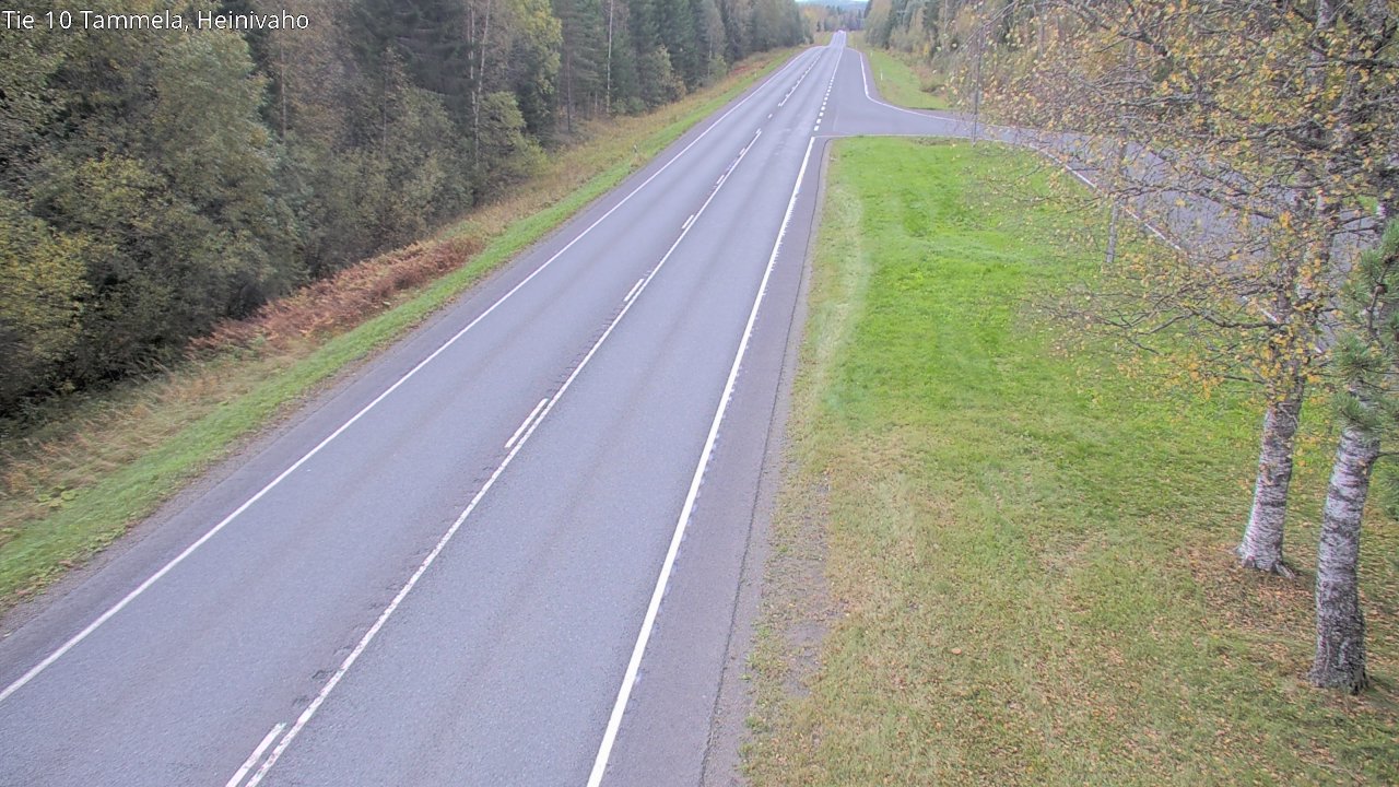Weather Camera Image Road 10 Tammela, Heinivaho, Tammela, Kanta-Häme