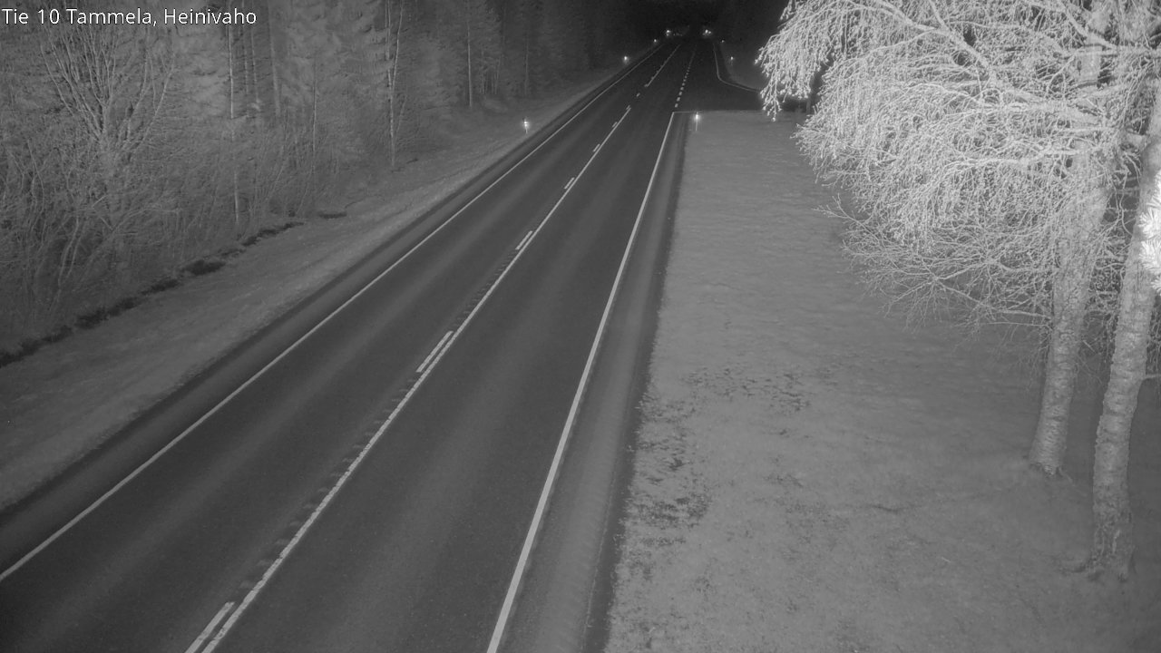 Weather Camera Image Väg 10 Tammela, Heinivaho, Tammela, Kanta-Häme