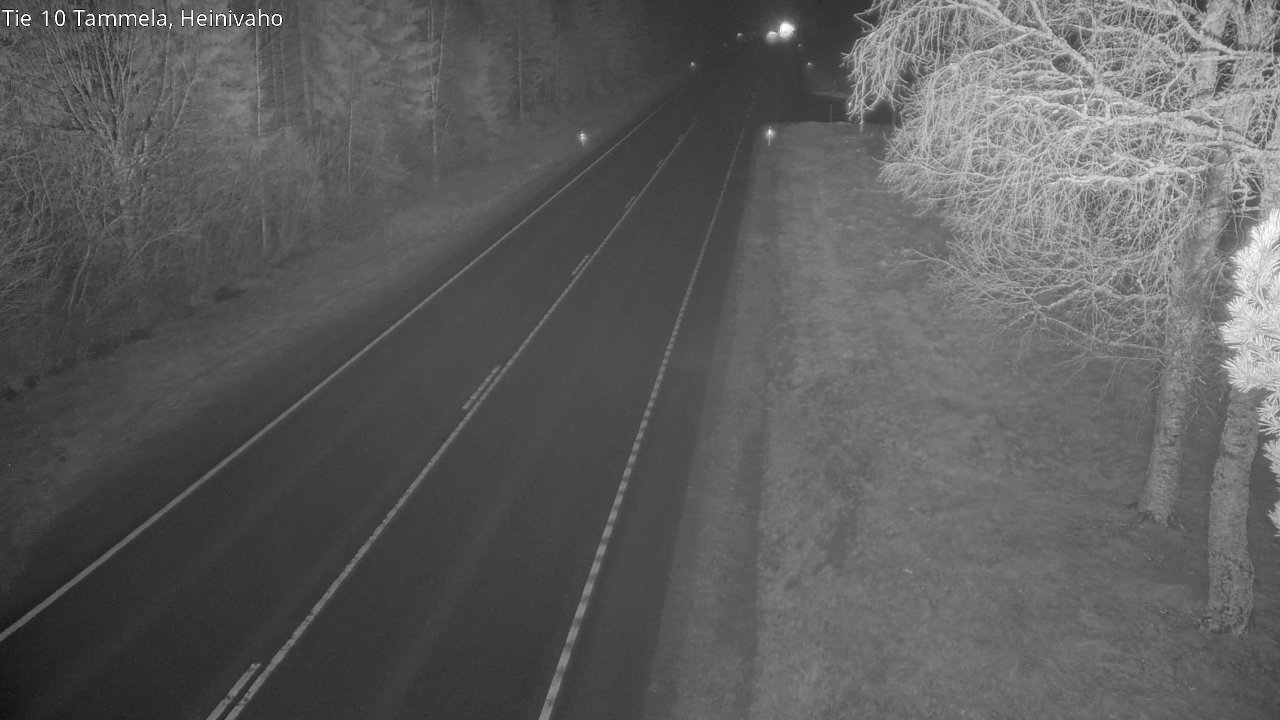 Weather Camera Image Road 10 Tammela, Heinivaho, Tammela, Kanta-Häme