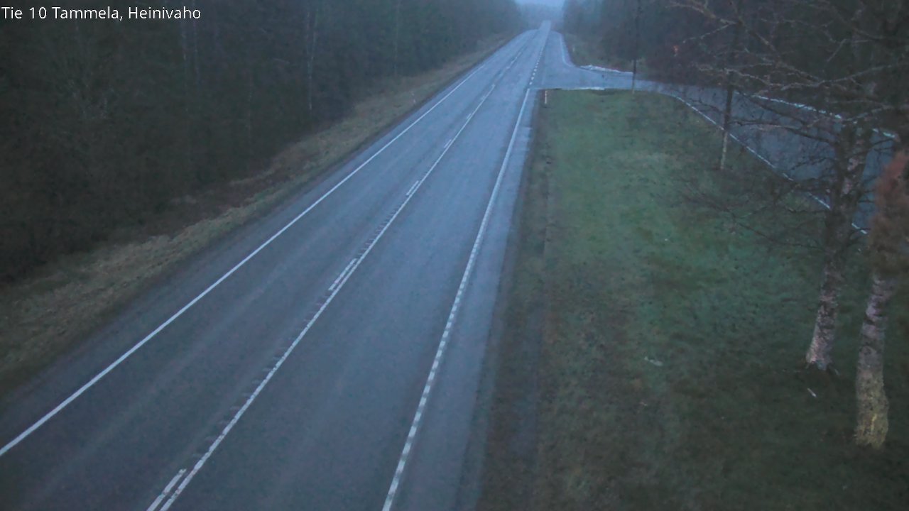 Weather Camera Image Road 10 Tammela, Heinivaho, Tammela, Kanta-Häme