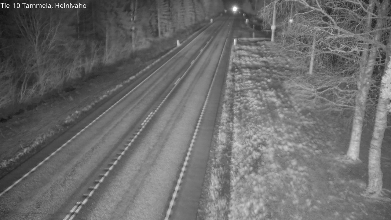 Weather Camera Image Road 10 Tammela, Heinivaho, Tammela, Kanta-Häme