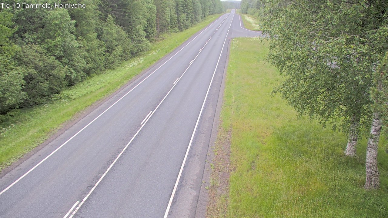 Weather Camera Image Väg 10 Tammela, Heinivaho, Tammela, Kanta-Häme